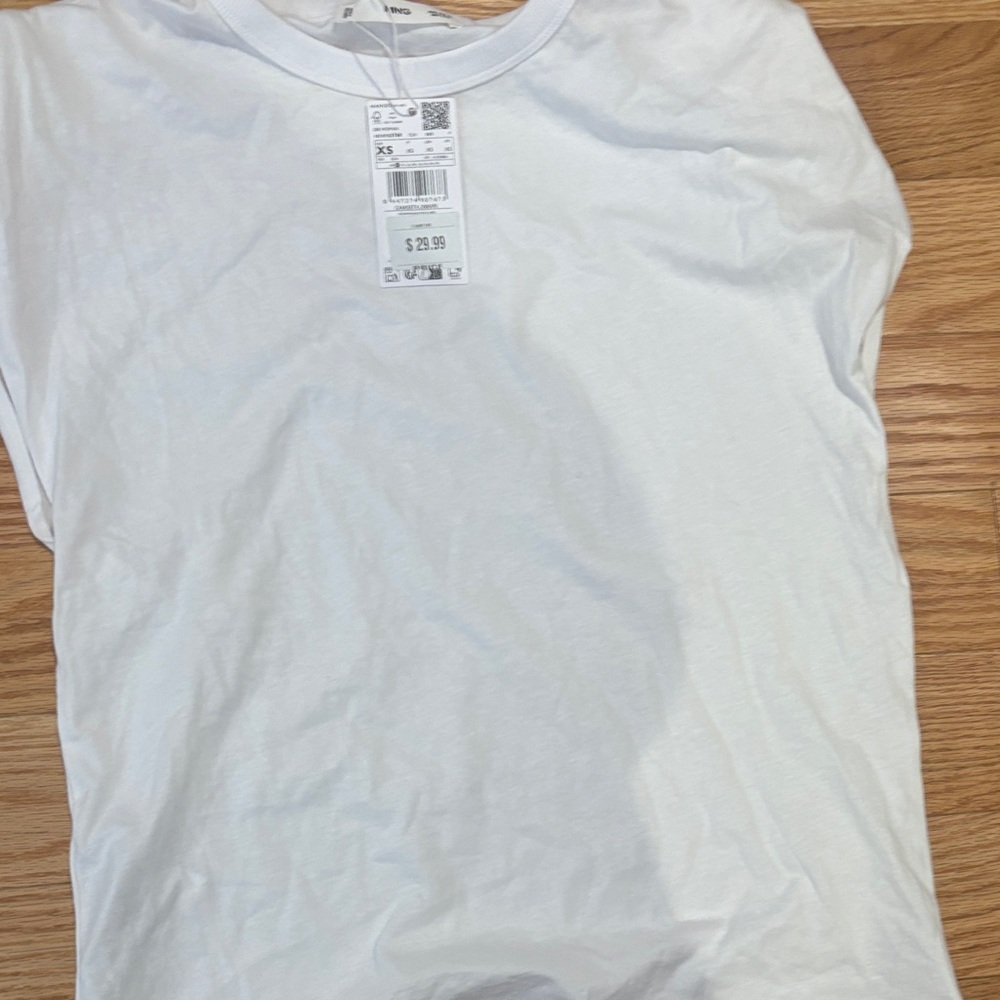 Mango White T-Shirt